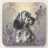 English Setter Getränkeuntersetzer (Vorderseite)