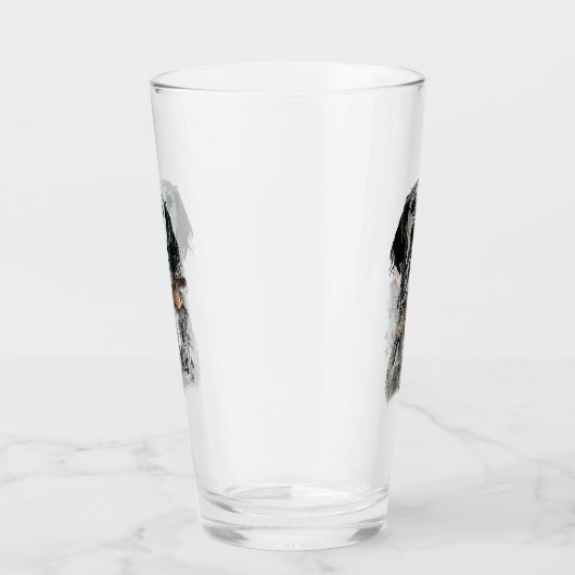 English Setter  Glas (Rechts)