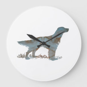 English setter große wanduhr