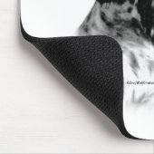 English Setter Happy Face Mousepad (Ecke)