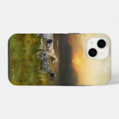 English Setter iPhone Hülle (Rückseite (Horizontal))