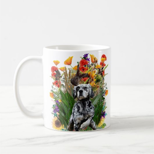 English Setter Kaffeetasse (Links)