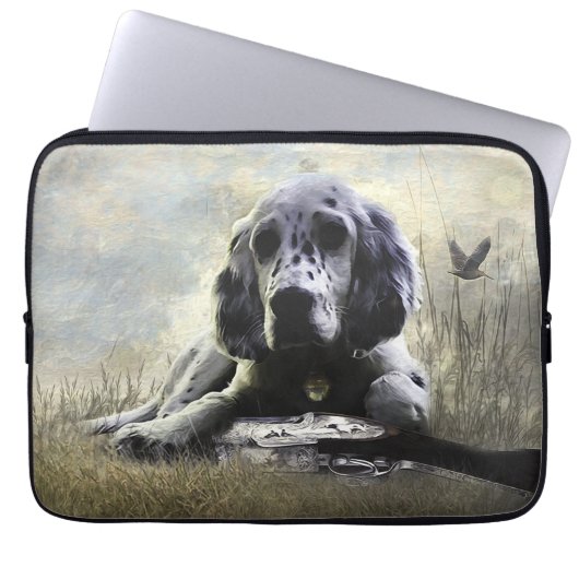 English Setter Laptopschutzhülle (Vorderseite)
