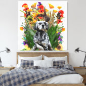 English Setter Leinwanddruck (Insitu (Schlafzimmer))