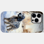 English Setter Let It Snow Weihnachten Case-Mate iPhone Hülle (Rückseite (Horizontal))