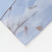 English Setter Let It Snow Weihnachten Fleecedecke (Ecke)