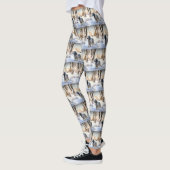 English Setter Let It Snow Weihnachten Leggings (Links)