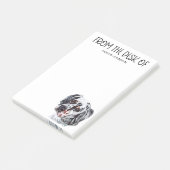 English Setter Lover Post-it Klebezettel (angewinkelt)