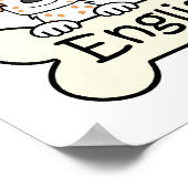 English Setter Lover Poster (Ecke)