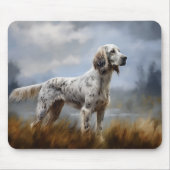 English Setter Mousepad (Vorne)
