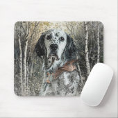 English Setter  Mousepad (Mit Mouse)