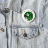 English Setter Peace Button (Beispiel)