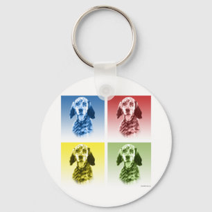 English Setter Pop Schlüsselanhänger