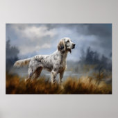 English Setter Poster (Vorne)