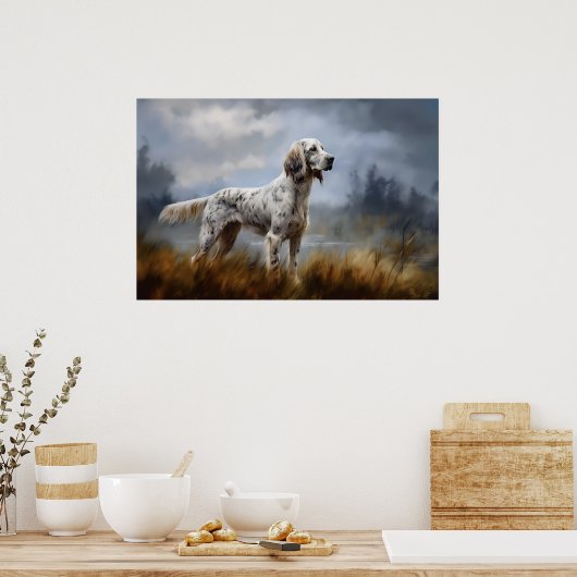 English Setter Poster (Küche)