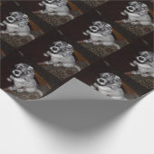 English Setter Puppy Geschenkpapier (Ecke)