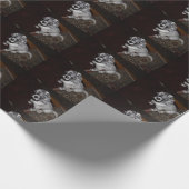 English Setter Puppy Geschenkpapier (Ecke)