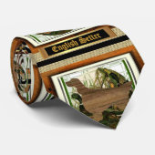 English Setter Sporting Krawatte (Gerollt)