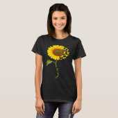 English Setter Sunflower T-Shirt (Vorne ganz)