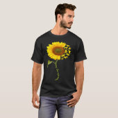 English Setter Sunflower T-Shirt (Vorne ganz)