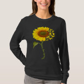 English Setter Sunflower T-Shirt (Vorderseite)