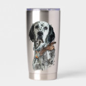 English Setter Thermobecher (Vorderseite)