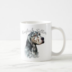English Setter Vater 2 Kaffeetasse