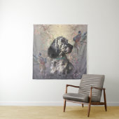 English Setter Wandteppich (Beispiel)