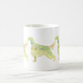 English Setter Watercolor Kaffeetasse (Mittel)