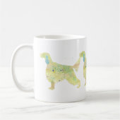 English Setter Watercolor Kaffeetasse (Links)