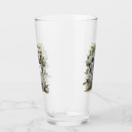 English Setters Glas (Links)