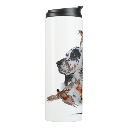 English Setters Thermosbecher (Nach links gedreht)