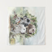 English Setters Wandteppich (Vorderseite (Horizontal))