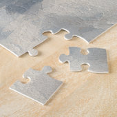 English Sheepdog in Sledge Let it Snow Christmas Puzzle (Seite)