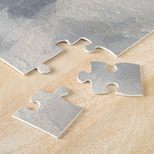 English Sheepdog in Sledge Let it Snow Christmas Puzzle (Seite)