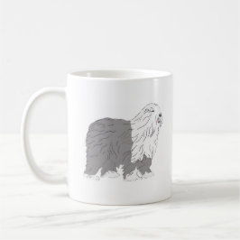 English Sheepdog Kaffeetasse