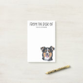 English Shepherd Lover Post-it Klebezettel (Auf Schreibtisch)