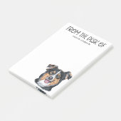 English Shepherd Lover Post-it Klebezettel (angewinkelt)