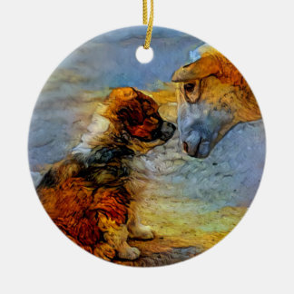 English Shepherd Ornament (beidseitig)
