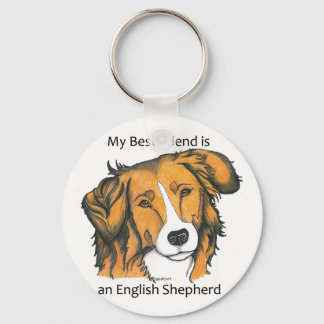 English Shepherd Schlüsselanhänger