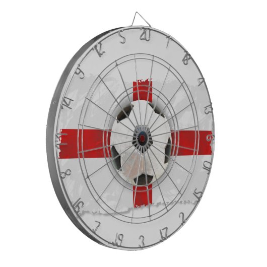 English Soccer Dartscheibe (Vorderseite Links)