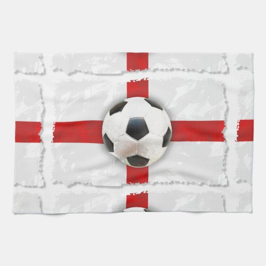 English Soccer Geschirrtuch (Horizontal)