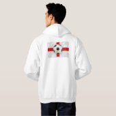 English Soccer Hoodie (Schwarz voll)