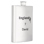 English Soccer Player anpassbar Flachmann (Rechts)
