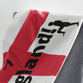 English Soccer Player anpassbar Fleecedecke