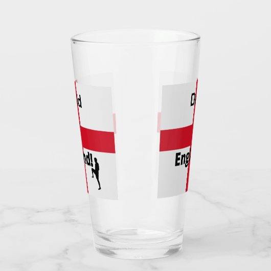 English Soccer Player anpassbar Glas (Links)