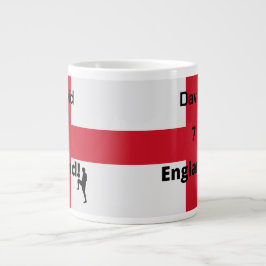 English Soccer Player anpassbar Jumbo-Tasse