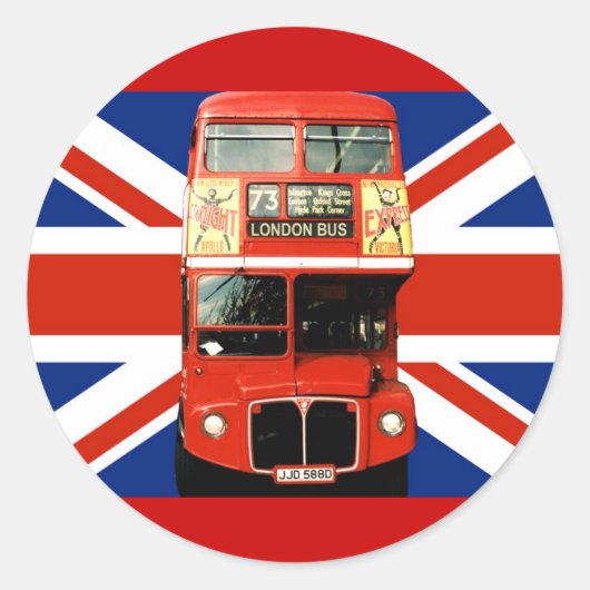 English Souvenir Stickers (Vorderseite)