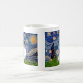 English Springer 7 - Starry Night Kaffeetasse (Mittel)
