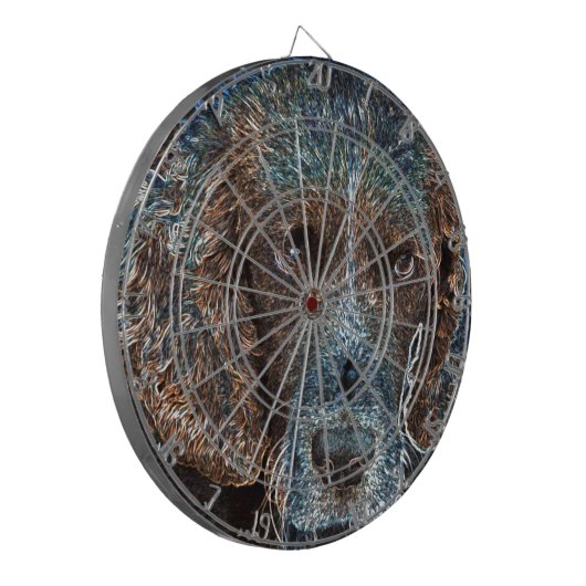 English Springer Dartscheibe (Vorderseite Links)